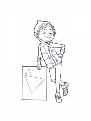 Раскраски Джинглики   в формате