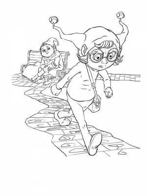 Раскраски Джинглики   в формате