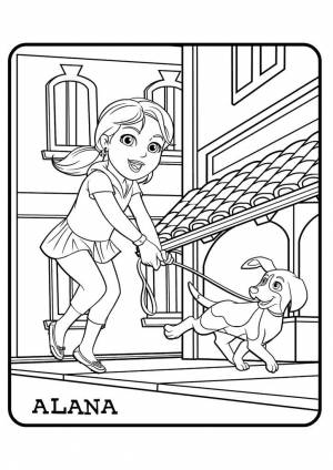 Раскраски Даша и друзья