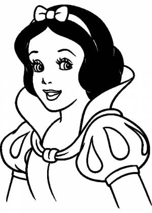 Раскраски Белоснежка