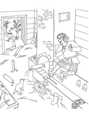 Раскраски Емеля