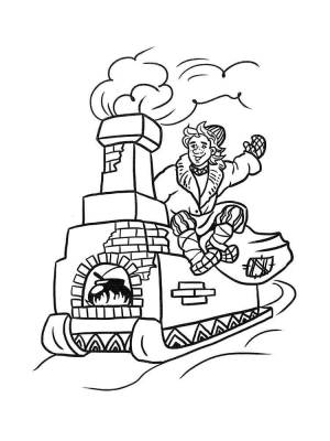 Раскраски Емеля