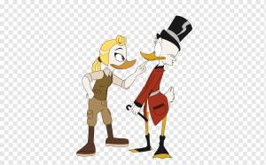 Скрудж МакДак Голди О'Гилт Король Клондайков, утка, png