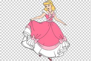 Рисунок Золушки Книжка-раскраска Disney Princess, платье Золушка, белый, ребенок, еда png