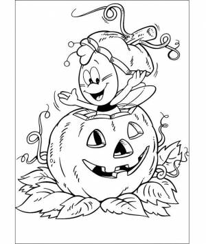 Раскраска Пчёлка Майя