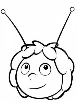 Раскраска Пчелка Майя  в формате  онлайн