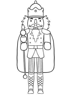 Раскраска Щелкунчик 3