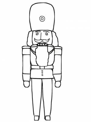 Раскраска Щелкунчик 15