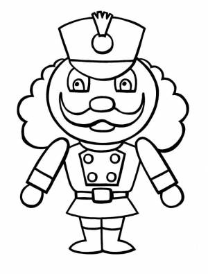 Раскраска Щелкунчик 16