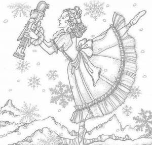 Щелкунчик рисунок для детей