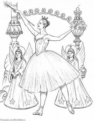 Раскраски Щелкунчик балет