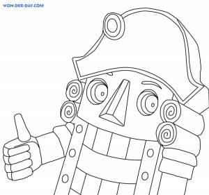 Раскраски Щелкунчик