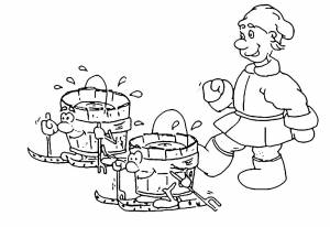 Раскраска По Щучьему Велению