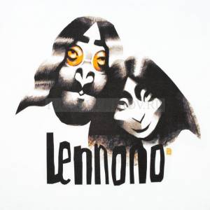 Футболка «Меламед, John Lennon, Yoko Ono», белая XL «Authors»