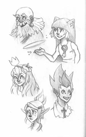 Adventures of Wakfu Characters