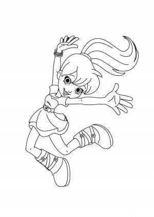 Раскраска полли покет