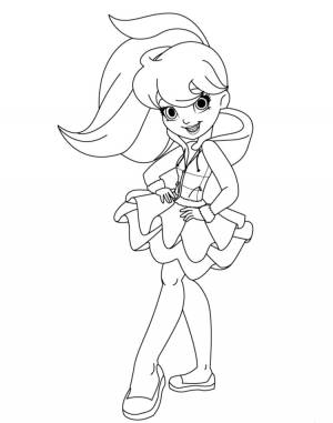 Раскраска полли покет