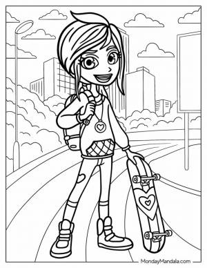 22 Polly Pocket Coloring Pages