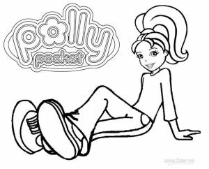Printable Polly Pocket Coloring Pages For Kids