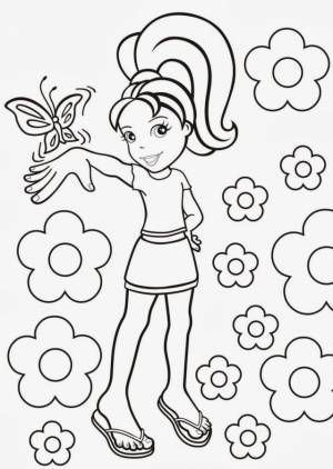 Раскраски Полли Покет