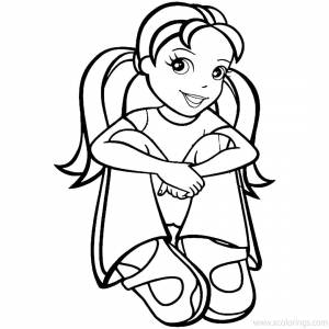 Раскраска полли покет