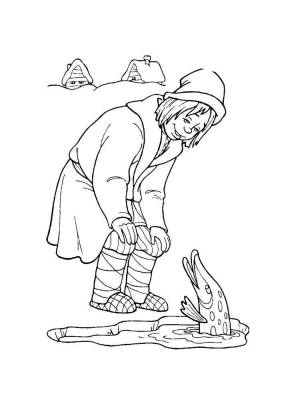 Раскраски Емеля