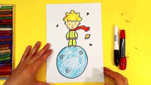 Как нарисовать Маленького принца