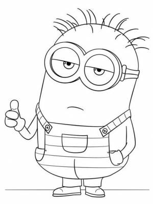 Раскраска Гадкий я