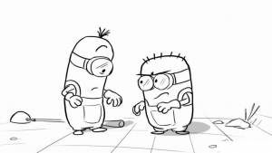 Раскраска Гадкий Я