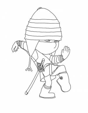 Раскраски Гадкий я 2  и  онлайн