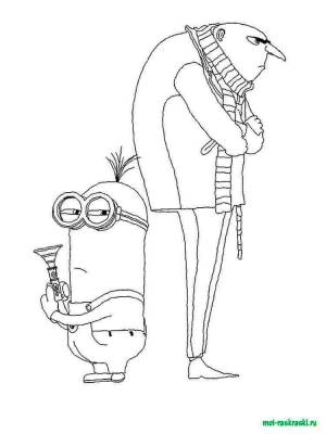 Раскраски Гадкий Я