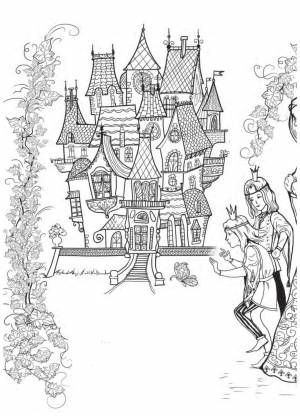 Раскраски Дикие лебеди