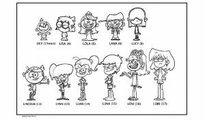 Раскраски Мой шумный дом