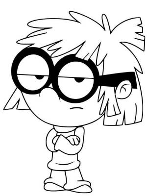 Раскраски Мой шумный дом