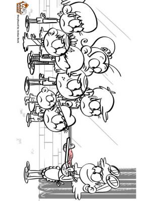 Раскраски Мой шумный дом