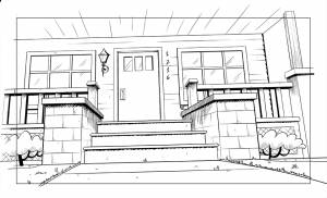 Раскраски Мой шумный дом