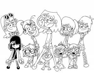 Раскраски мой шумный дом