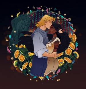 Покахонтас и Джон Смит