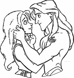 Раскраска тарзан