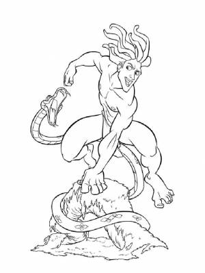 Раскраски Тарзан