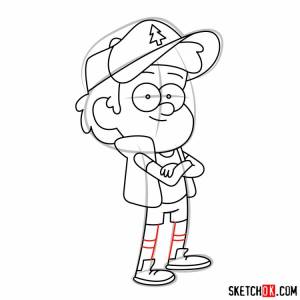 Диппер раскраска