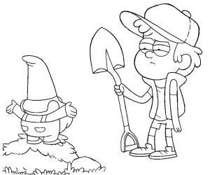 Раскраски диппер, poisk