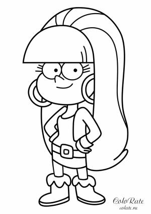 Раскраска Пасифика Нортвест