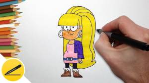 How to Draw Pacifica from Gravity falls