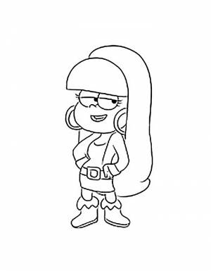 Раскраски Гравити Фолз  и  онлайн