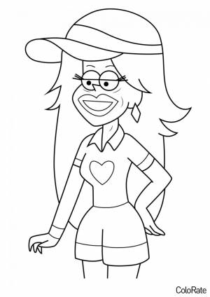 Раскраска Присцила Нортвест