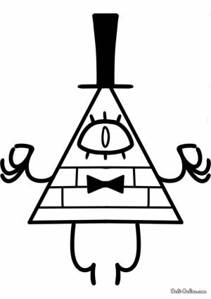 Раскраска Билл Шифр