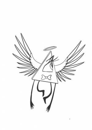 Билл в виде ангела