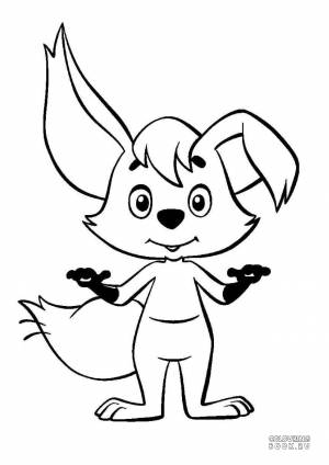 Раскраски из мультсериала Простоквашино