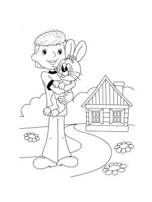 Раскраски Дядя Фёдор